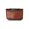 Valise Trolley en Cuir Cognac San Marino