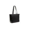 Leather Shopper Black Astano