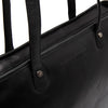 Leather Shopper Black Astano