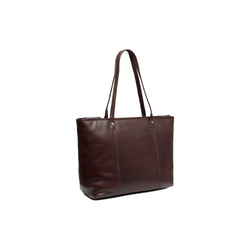 Leren Shopper Bruin Ferrera