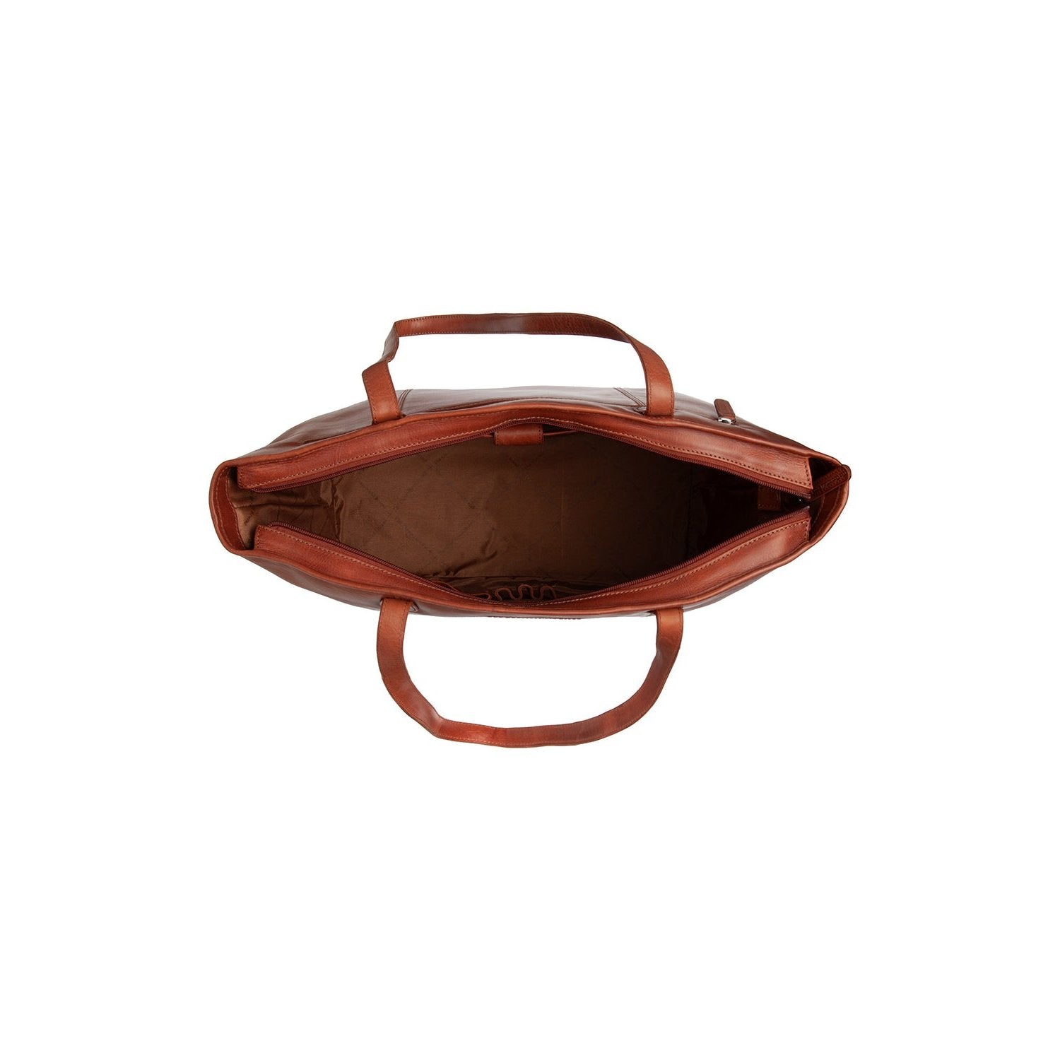 Leather Shopper Cognac Ferrera