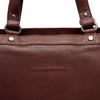 Leder Shopper Braun Manly