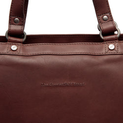 Leather Shopper Brown Manly