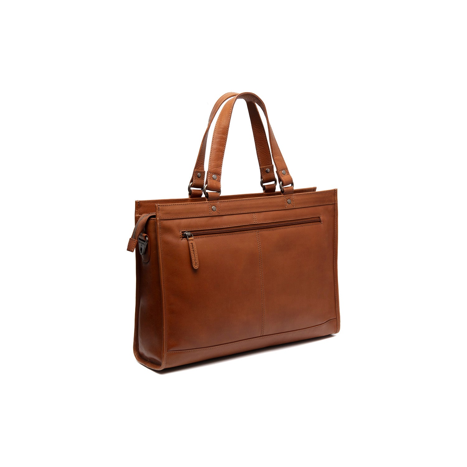 Leren Shopper Cognac Manly