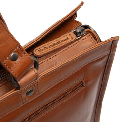 Leren Shopper Cognac Manly