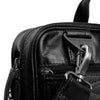 Leder Laptoptasche Schwarz Manuel