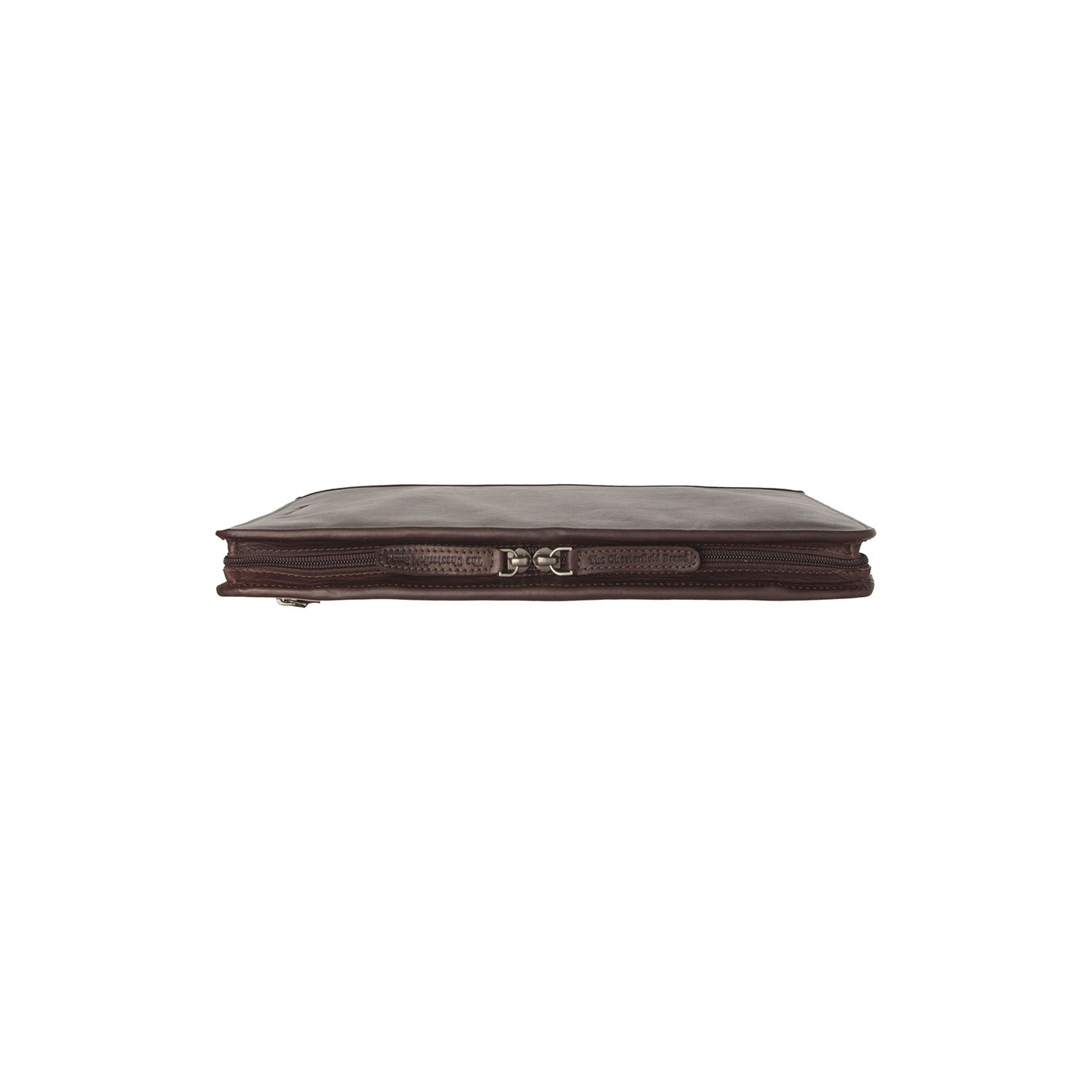 Leather Document Case Brown Moreton