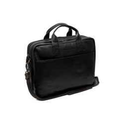 Sac d'Ordinateur en Cuir Noir Frazer