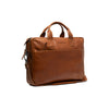 Leder Laptoptasche Cognac Frazer