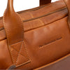 Leather Laptop Bag Cognac Frazer