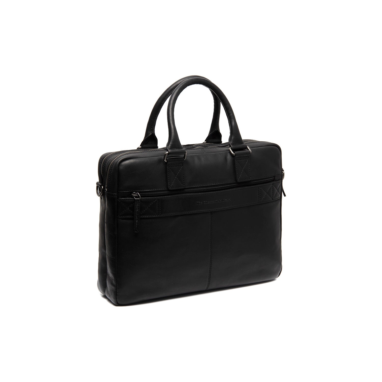 Leder Laptoptasche Schwarz Fabian