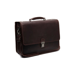 Leather Laptop Bag Brown Glenwood