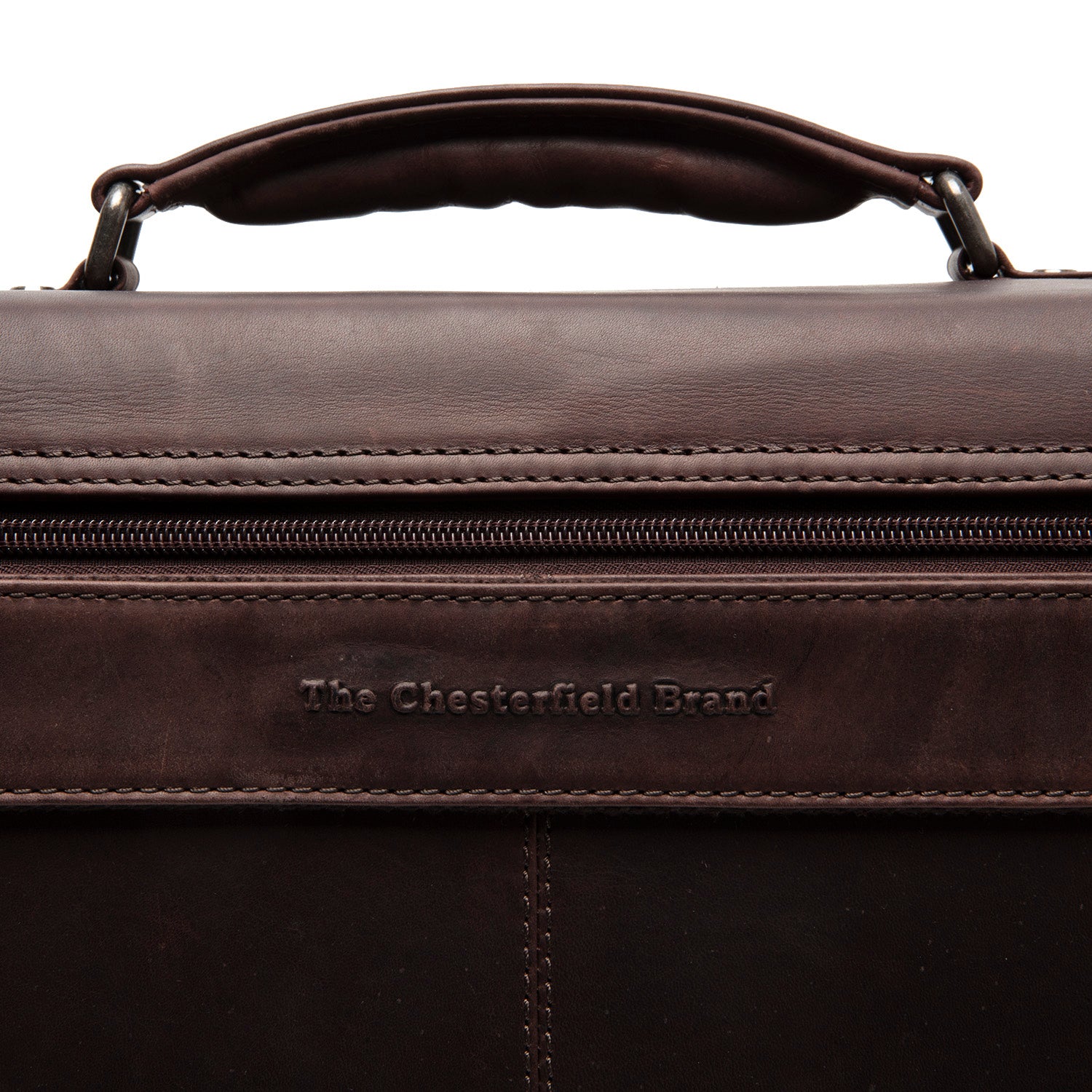 Leder Laptoptasche Braun Glenwood