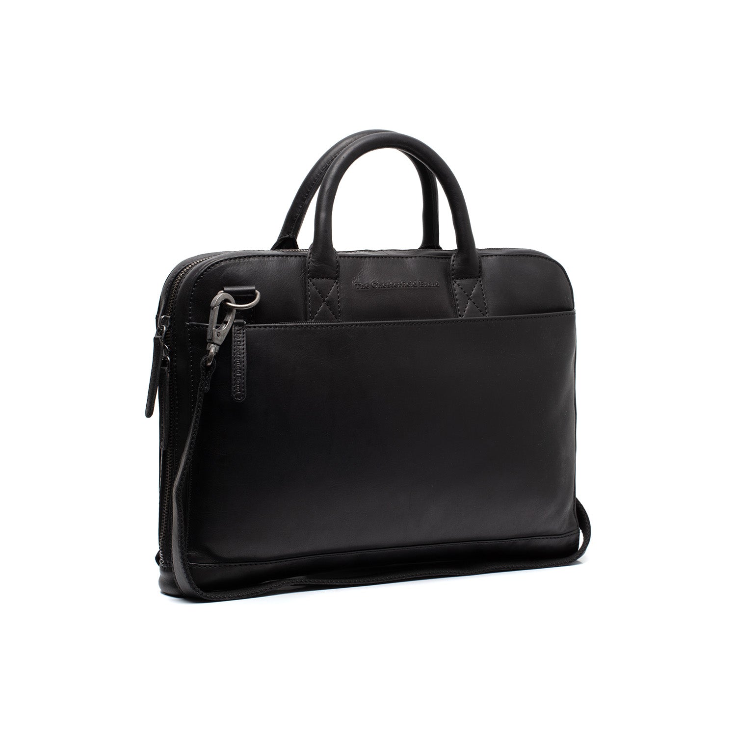 Leder Laptoptasche Schwarz Tilbury