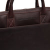 Sac d'ordinateur en Cuir Marron Tilbury