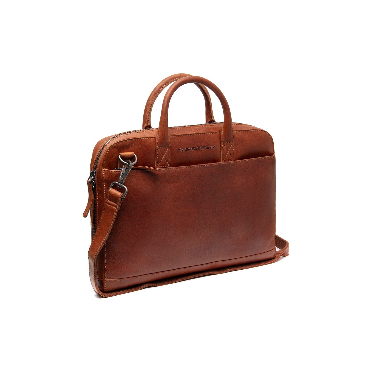 Leather Laptopbag Cognac Tilbury