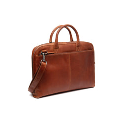 Sac d'Ordinateur en Cuir Cognac Tilbury