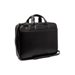 Leder Laptoptasche Schwarz Iseo