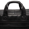 Sac d'ordinateur en Cuir Noir Iseo