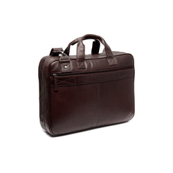 Sac d'Ordinateur en Cuir Marron Iseo