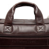 Sac d'ordinateur en Cuir Marron Iseo