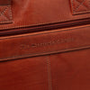 Leather Laptop Bag Cognac Iseo