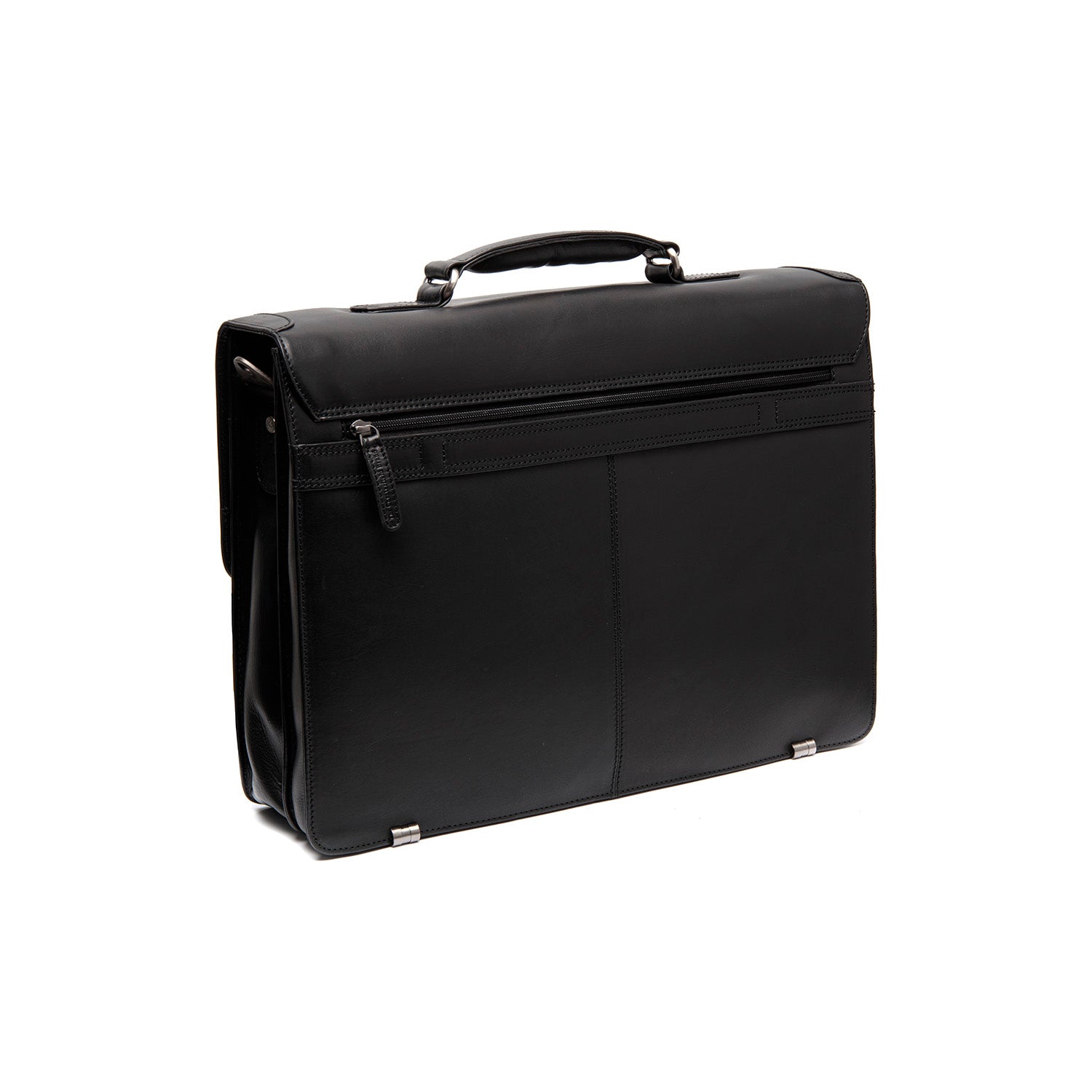 Leder Laptoptasche Schwarz Salvatore