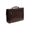 Leder Laptoptasche Braun Salvatore