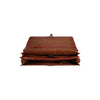 Leren Laptoptas Cognac Salvatore