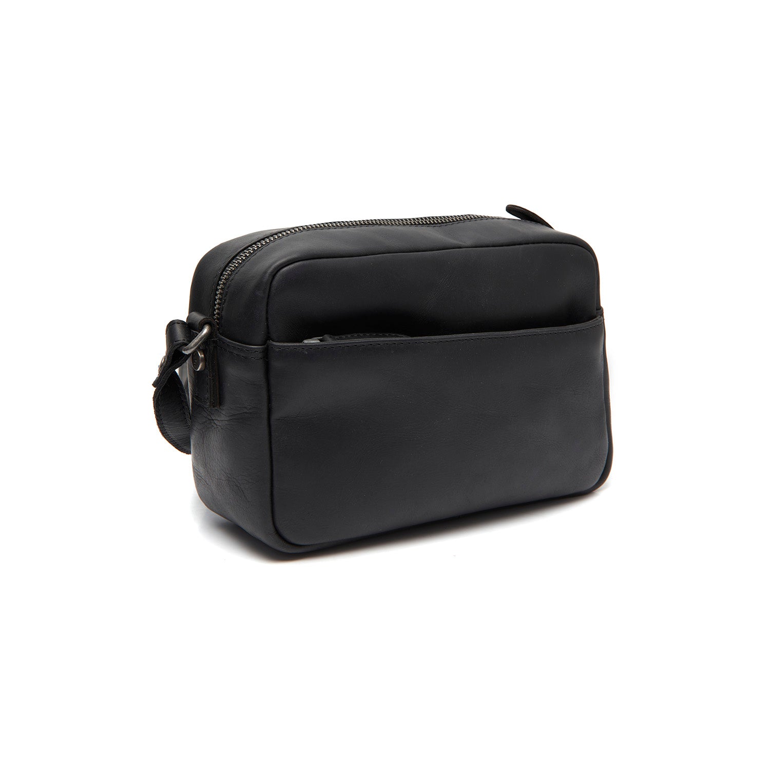 Leather Shoulder Bag Black Arona