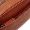 Leather Shoulder Bag Cognac Arona