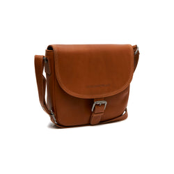 Sac Bandoulière en Cuir Cognac Lucian