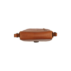 Leather Shoulder Bag Cognac Lucian