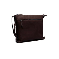 Leather Shoulder Bag Brown Cartagena