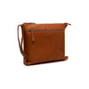 Leather Shoulder Bag Cognac Cartagena