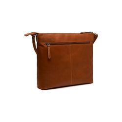 Leather Shoulder Bag Cognac Cartagena