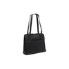 Leather Shoulder Bag Black Belgrado