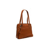 Leather Shoulder Bag Cognac Belgrado