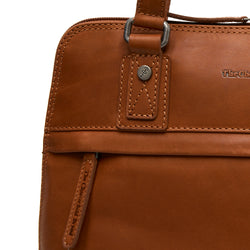 Leren Schoudertas Cognac Belgrado