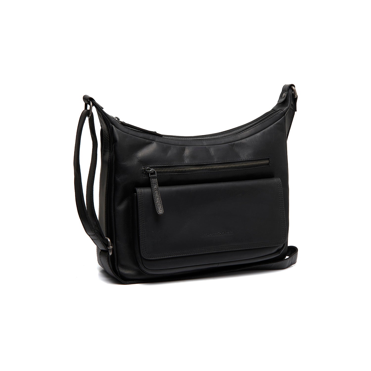 Leather Shoulder Bag Black Bryson