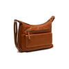 Leather Shoulder Bag Cognac Bryson