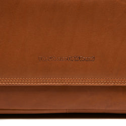 Leder Umhängetasche Cognac Bryson