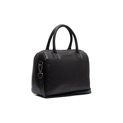 Sac Bandoulière en Cuir Noir Langton