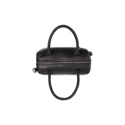 Sac Bandoulière en Cuir Noir Langton