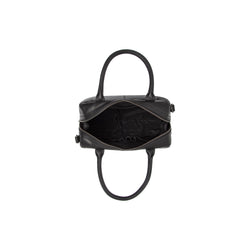 Sac Bandoulière en Cuir Noir Langton