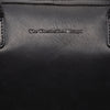 Leather Shoulder Bag Black Langton