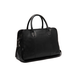 Leather Shoulder Bag Black Layton