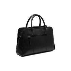 Leather Shoulder Bag Black Layton