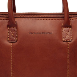 Sac Bandoulière en Cuir Cognac Layton