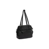 Leather Shoulder Bag Black Porlezza